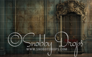 Baroque Renaissance Room Fabric Backdrop-Fabric Photography Backdrop-Snobby Drops Fabric Backdrops for Photography, Exclusive Designs by Tara Mapes Photography, Enchanted Eye Creations by Tara Mapes, photography backgrounds, photography backdrops, fast shipping, US backdrops, cheap photography backdrops