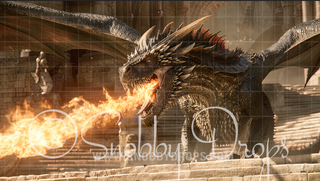 Dragon Stairs Fabric Backdrop-Fabric Photography Backdrop-Snobby Drops Fabric Backdrops for Photography, Exclusive Designs by Tara Mapes Photography, Enchanted Eye Creations by Tara Mapes, photography backgrounds, photography backdrops, fast shipping, US backdrops, cheap photography backdrops