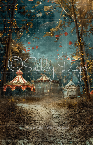 Enchanted Circus Backdrop Sweep-Fabric Photography Sweep-Snobby Drops Fabric Backdrops for Photography, Exclusive Designs by Tara Mapes Photography, Enchanted Eye Creations by Tara Mapes, photography backgrounds, photography backdrops, fast shipping, US backdrops, cheap photography backdrops