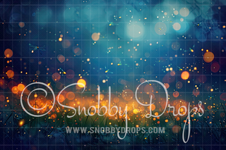 Firefly Night Lights Forest Fabric Backdrop-Fabric Photography Backdrop-Snobby Drops Fabric Backdrops for Photography, Exclusive Designs by Tara Mapes Photography, Enchanted Eye Creations by Tara Mapes, photography backgrounds, photography backdrops, fast shipping, US backdrops, cheap photography backdrops