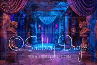 Masquerade Path Fabric Backdrop-Fabric Photography Backdrop-Snobby Drops Fabric Backdrops for Photography, Exclusive Designs by Tara Mapes Photography, Enchanted Eye Creations by Tara Mapes, photography backgrounds, photography backdrops, fast shipping, US backdrops, cheap photography backdrops