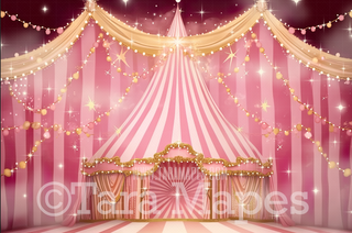 Painterly Pastel Circus Tent Fabric Backdrop-Fabric Photography Backdrop-Snobby Drops Fabric Backdrops for Photography, Exclusive Designs by Tara Mapes Photography, Enchanted Eye Creations by Tara Mapes, photography backgrounds, photography backdrops, fast shipping, US backdrops, cheap photography backdrops