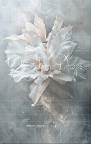 Pale Floral Dance Fine Art Floral Fabric Backdrop Sweep-Fabric Photography Sweep-Snobby Drops Fabric Backdrops for Photography, Exclusive Designs by Tara Mapes Photography, Enchanted Eye Creations by Tara Mapes, photography backgrounds, photography backdrops, fast shipping, US backdrops, cheap photography backdrops
