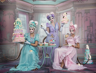 Pastel Victorian Attic Room Fabric Backdrop Sweep-Fabric Photography Sweep-Snobby Drops Fabric Backdrops for Photography, Exclusive Designs by Tara Mapes Photography, Enchanted Eye Creations by Tara Mapes, photography backgrounds, photography backdrops, fast shipping, US backdrops, cheap photography backdrops