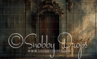 Ruins Baroque Renaissance Wall Fabric Backdrop-Fabric Photography Backdrop-Snobby Drops Fabric Backdrops for Photography, Exclusive Designs by Tara Mapes Photography, Enchanted Eye Creations by Tara Mapes, photography backgrounds, photography backdrops, fast shipping, US backdrops, cheap photography backdrops