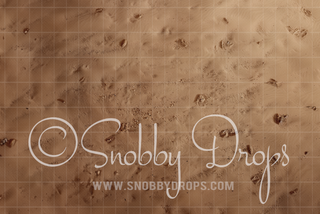 Sandy Burrow Dirt Fabric or Rubber Backed Floor-Floor-Snobby Drops Fabric Backdrops for Photography, Exclusive Designs by Tara Mapes Photography, Enchanted Eye Creations by Tara Mapes, photography backgrounds, photography backdrops, fast shipping, US backdrops, cheap photography backdrops