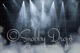 Smoke and Stars TTPD Concert Fabric Backdrop-Fabric Photography Backdrop-Snobby Drops Fabric Backdrops for Photography, Exclusive Designs by Tara Mapes Photography, Enchanted Eye Creations by Tara Mapes, photography backgrounds, photography backdrops, fast shipping, US backdrops, cheap photography backdrops