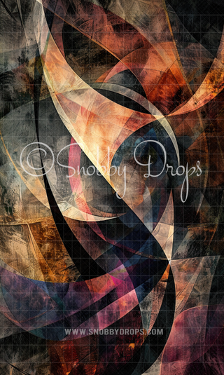 Swirls Abstract Fabric Backdrop Sweep-Fabric Photography Sweep-Snobby Drops Fabric Backdrops for Photography, Exclusive Designs by Tara Mapes Photography, Enchanted Eye Creations by Tara Mapes, photography backgrounds, photography backdrops, fast shipping, US backdrops, cheap photography backdrops