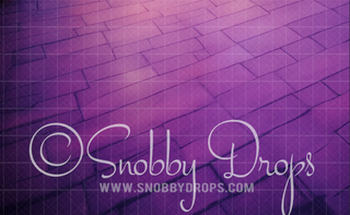 Whimsyville Pink and Blue Post Office Fabric or Rubber Backed Floor-Floor-Snobby Drops Fabric Backdrops for Photography, Exclusive Designs by Tara Mapes Photography, Enchanted Eye Creations by Tara Mapes, photography backgrounds, photography backdrops, fast shipping, US backdrops, cheap photography backdrops