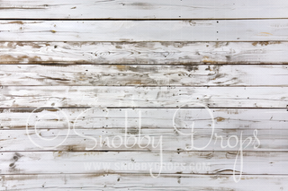 White Wood Texture Rubber Backed Floor-Floor-Snobby Drops Fabric Backdrops for Photography, Exclusive Designs by Tara Mapes Photography, Enchanted Eye Creations by Tara Mapes, photography backgrounds, photography backdrops, fast shipping, US backdrops, cheap photography backdrops