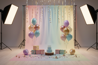 Adding 3D Elements to Fabric Backdrops for Depth