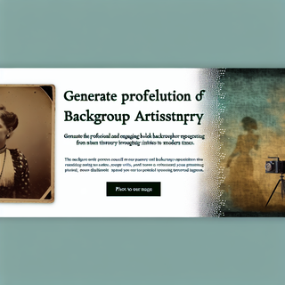 From Tintypes to Textures: Evolution of Backdrop Artistry