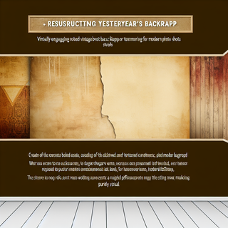 Reviving Vintage Backdrops: Nostalgic Styles for Today’s Shoots