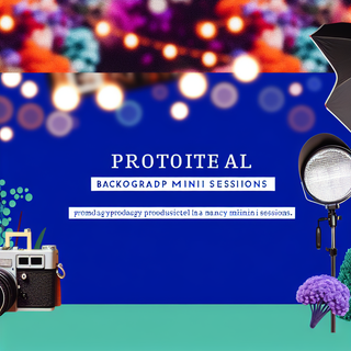 How to Promote Your Backdrop Mini Sessions Using Snobby Products