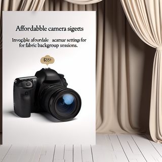 Affordable Camera Settings for Fabric Backdrop Sessions