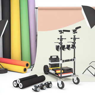 Portable Grip Gear for On-Location Fabric Backdrops
