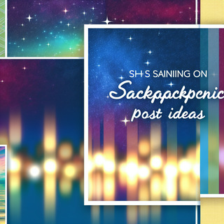 How to Shine on Social: Backdrop-Centric Post Ideas