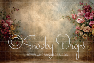 Tea and Gossip Painterly Fine Art Fabric Backdrop