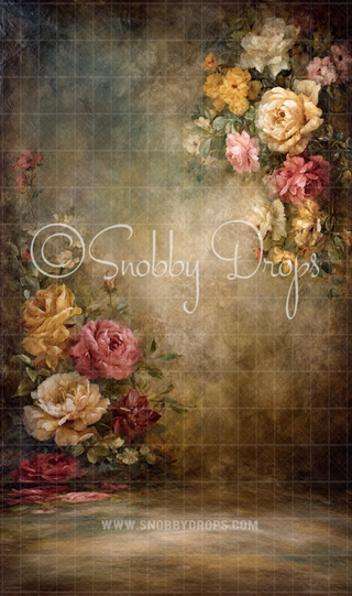 Vows Art Fabric Backdrop Sweep