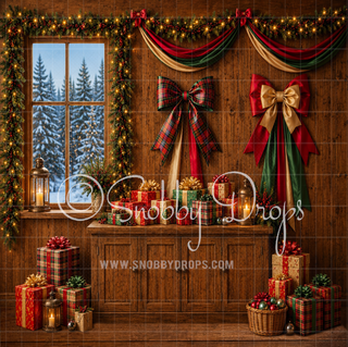 Christmas Ribbon Room 3 Piece Room Set