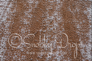 Christmas Tractor Fabric or Rubber Backed Floor