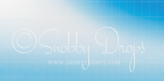 Blue Sky Gradient Theater Fabric Event Backdrop