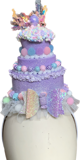 Tiered Candied Cake Hats-Accessories-Snobby Drops Fabric Backdrops for Photography, Exclusive Designs by Tara Mapes Photography, Enchanted Eye Creations by Tara Mapes, photography backgrounds, photography backdrops, fast shipping, US backdrops, cheap photography backdrops