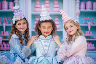 Candy Nutcracker Tiered Cake Hats-Accessories-Snobby Drops Fabric Backdrops for Photography, Exclusive Designs by Tara Mapes Photography, Enchanted Eye Creations by Tara Mapes, photography backgrounds, photography backdrops, fast shipping, US backdrops, cheap photography backdrops