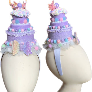 Tiered Candied Cake Hats-Accessories-Snobby Drops Fabric Backdrops for Photography, Exclusive Designs by Tara Mapes Photography, Enchanted Eye Creations by Tara Mapes, photography backgrounds, photography backdrops, fast shipping, US backdrops, cheap photography backdrops