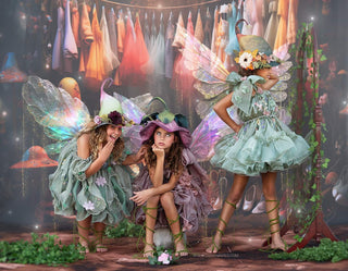 Woodland Pixie Hats-Accessories-Snobby Drops Fabric Backdrops for Photography, Exclusive Designs by Tara Mapes Photography, Enchanted Eye Creations by Tara Mapes, photography backgrounds, photography backdrops, fast shipping, US backdrops, cheap photography backdrops