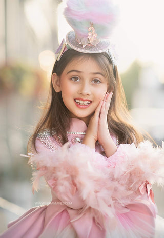 Faux Fur Candy Nutcracker Hats-Accessories-Snobby Drops Fabric Backdrops for Photography, Exclusive Designs by Tara Mapes Photography, Enchanted Eye Creations by Tara Mapes, photography backgrounds, photography backdrops, fast shipping, US backdrops, cheap photography backdrops