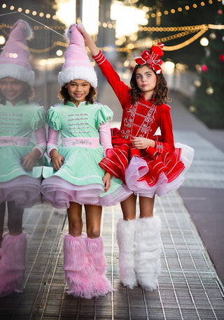 Peppermint Nutcracker Top Hat-Accessories-Snobby Drops Fabric Backdrops for Photography, Exclusive Designs by Tara Mapes Photography, Enchanted Eye Creations by Tara Mapes, photography backgrounds, photography backdrops, fast shipping, US backdrops, cheap photography backdrops