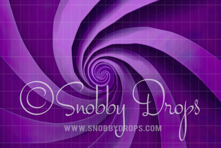 Abstract Purple Spiral Fabric Backdrop-Fabric Photography Backdrop-Snobby Drops Fabric Backdrops for Photography, Exclusive Designs by Tara Mapes Photography, Enchanted Eye Creations by Tara Mapes, photography backgrounds, photography backdrops, fast shipping, US backdrops, cheap photography backdrops