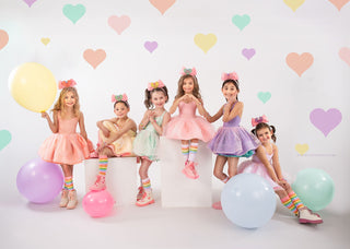 Adorabows conversation heart bow headbands-Accessories-Snobby Drops Fabric Backdrops for Photography, Exclusive Designs by Tara Mapes Photography, Enchanted Eye Creations by Tara Mapes, photography backgrounds, photography backdrops, fast shipping, US backdrops, cheap photography backdrops