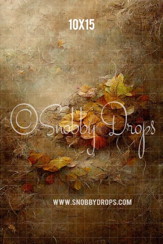 Autumn Abstract Fine Art Fabric Backdrop Sweep-Fabric Photography Sweep-Snobby Drops Fabric Backdrops for Photography, Exclusive Designs by Tara Mapes Photography, Enchanted Eye Creations by Tara Mapes, photography backgrounds, photography backdrops, fast shipping, US backdrops, cheap photography backdrops