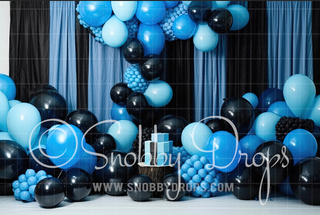Baby Boss Cake Smash Fabric Tot Drop-Fabric Photography Tot Drop-Snobby Drops Fabric Backdrops for Photography, Exclusive Designs by Tara Mapes Photography, Enchanted Eye Creations by Tara Mapes, photography backgrounds, photography backdrops, fast shipping, US backdrops, cheap photography backdrops