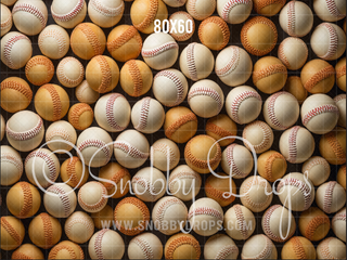 Baseball Wall Sports Fabric Backdrop-Fabric Photography Backdrop-Snobby Drops Fabric Backdrops for Photography, Exclusive Designs by Tara Mapes Photography, Enchanted Eye Creations by Tara Mapes, photography backgrounds, photography backdrops, fast shipping, US backdrops, cheap photography backdrops