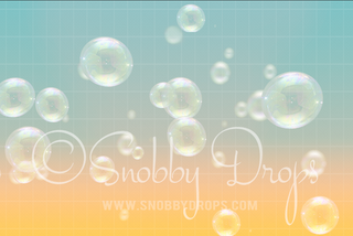 Beach Sunset Bubbles Studio Fabric Tot Drop-Fabric Photography Tot Drop-Snobby Drops Fabric Backdrops for Photography, Exclusive Designs by Tara Mapes Photography, Enchanted Eye Creations by Tara Mapes, photography backgrounds, photography backdrops, fast shipping, US backdrops, cheap photography backdrops