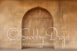 Brown Arch Fabric Backdrop-Fabric Photography Backdrop-Snobby Drops Fabric Backdrops for Photography, Exclusive Designs by Tara Mapes Photography, Enchanted Eye Creations by Tara Mapes, photography backgrounds, photography backdrops, fast shipping, US backdrops, cheap photography backdrops