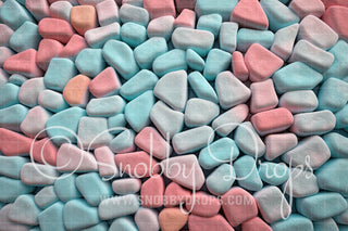 Candy Stone Fabric Floor-Fabric Floor-Snobby Drops Fabric Backdrops for Photography, Exclusive Designs by Tara Mapes Photography, Enchanted Eye Creations by Tara Mapes, photography backgrounds, photography backdrops, fast shipping, US backdrops, cheap photography backdrops