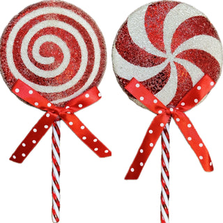 Christmas Peppermint Lolliprop-Accessories-Snobby Drops Fabric Backdrops for Photography, Exclusive Designs by Tara Mapes Photography, Enchanted Eye Creations by Tara Mapes, photography backgrounds, photography backdrops, fast shipping, US backdrops, cheap photography backdrops