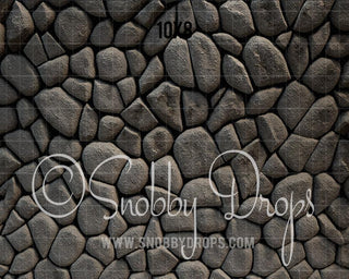 Cobblestone Fabric or Rubber Backed Floor-Floor-Snobby Drops Fabric Backdrops for Photography, Exclusive Designs by Tara Mapes Photography, Enchanted Eye Creations by Tara Mapes, photography backgrounds, photography backdrops, fast shipping, US backdrops, cheap photography backdrops