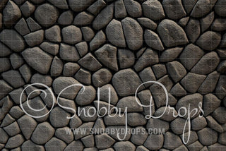 Cobblestone Fabric or Rubber Backed Floor-Floor-Snobby Drops Fabric Backdrops for Photography, Exclusive Designs by Tara Mapes Photography, Enchanted Eye Creations by Tara Mapes, photography backgrounds, photography backdrops, fast shipping, US backdrops, cheap photography backdrops