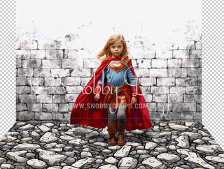 Comic Book Brick Wall Fabric Backdrop-Fabric Photography Backdrop-Snobby Drops Fabric Backdrops for Photography, Exclusive Designs by Tara Mapes Photography, Enchanted Eye Creations by Tara Mapes, photography backgrounds, photography backdrops, fast shipping, US backdrops, cheap photography backdrops