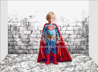 Comic Book Brick Wall Fabric Backdrop-Fabric Photography Backdrop-Snobby Drops Fabric Backdrops for Photography, Exclusive Designs by Tara Mapes Photography, Enchanted Eye Creations by Tara Mapes, photography backgrounds, photography backdrops, fast shipping, US backdrops, cheap photography backdrops