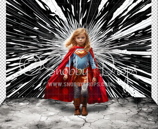 Comic Book Superhero Explosion Fabric Backdrop-Fabric Photography Backdrop-Snobby Drops Fabric Backdrops for Photography, Exclusive Designs by Tara Mapes Photography, Enchanted Eye Creations by Tara Mapes, photography backgrounds, photography backdrops, fast shipping, US backdrops, cheap photography backdrops