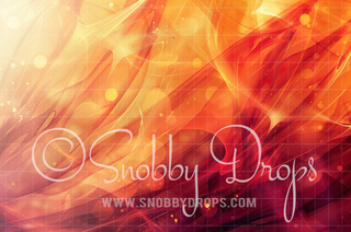 Fiery Abstract Fabric Backdrop-Fabric Photography Backdrop-Snobby Drops Fabric Backdrops for Photography, Exclusive Designs by Tara Mapes Photography, Enchanted Eye Creations by Tara Mapes, photography backgrounds, photography backdrops, fast shipping, US backdrops, cheap photography backdrops