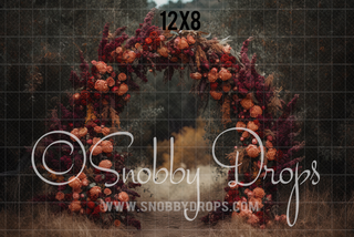 Floral Arch Fabric Backdrop-Fabric Photography Backdrop-Snobby Drops Fabric Backdrops for Photography, Exclusive Designs by Tara Mapes Photography, Enchanted Eye Creations by Tara Mapes, photography backgrounds, photography backdrops, fast shipping, US backdrops, cheap photography backdrops