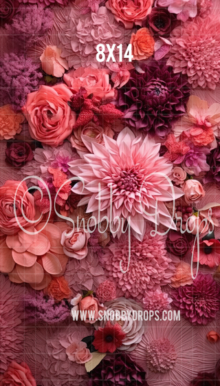 Floral Fine Art Fabric Backdrop Sweep-Fabric Photography Sweep-Snobby Drops Fabric Backdrops for Photography, Exclusive Designs by Tara Mapes Photography, Enchanted Eye Creations by Tara Mapes, photography backgrounds, photography backdrops, fast shipping, US backdrops, cheap photography backdrops