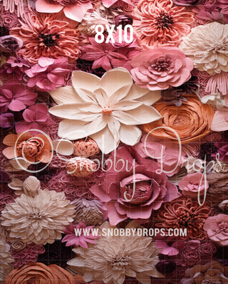 Floral Fine Art Fabric Backdrop Sweep-Fabric Photography Sweep-Snobby Drops Fabric Backdrops for Photography, Exclusive Designs by Tara Mapes Photography, Enchanted Eye Creations by Tara Mapes, photography backgrounds, photography backdrops, fast shipping, US backdrops, cheap photography backdrops